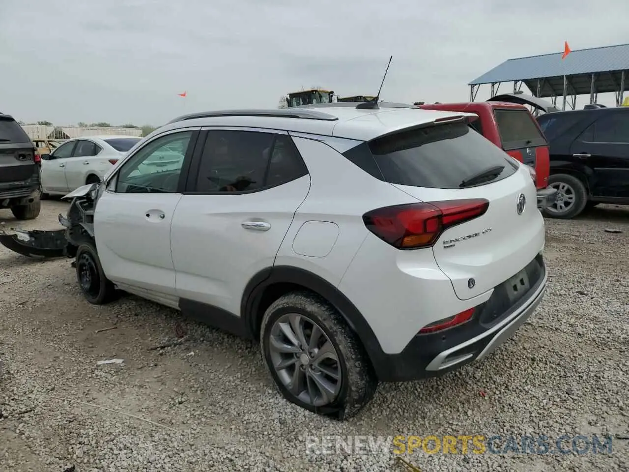 2 Photograph of a damaged car KL4MMESL8MB048361 BUICK ENCORE 2021
