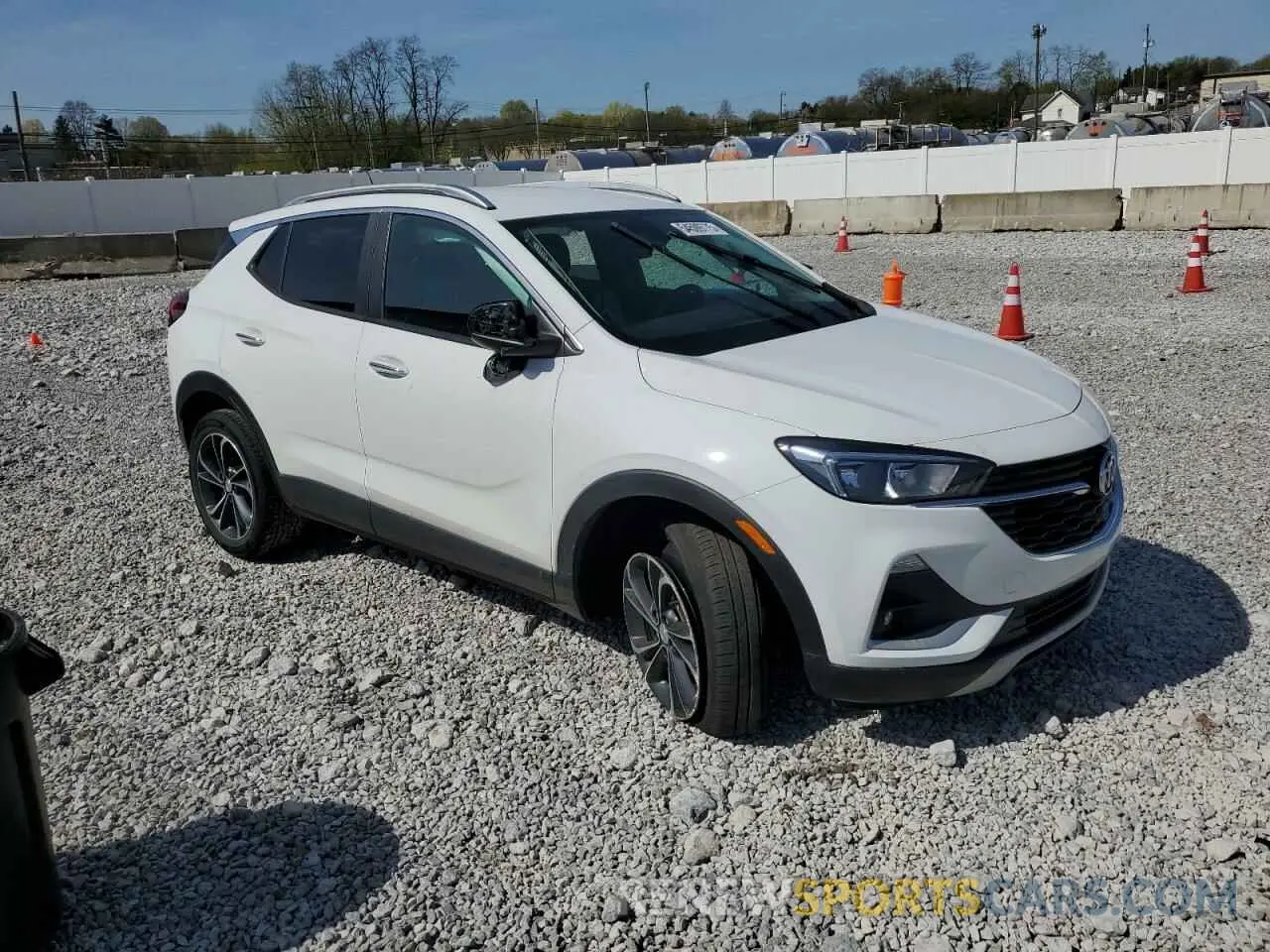 4 Photograph of a damaged car KL4MMESL8MB097169 BUICK ENCORE 2021