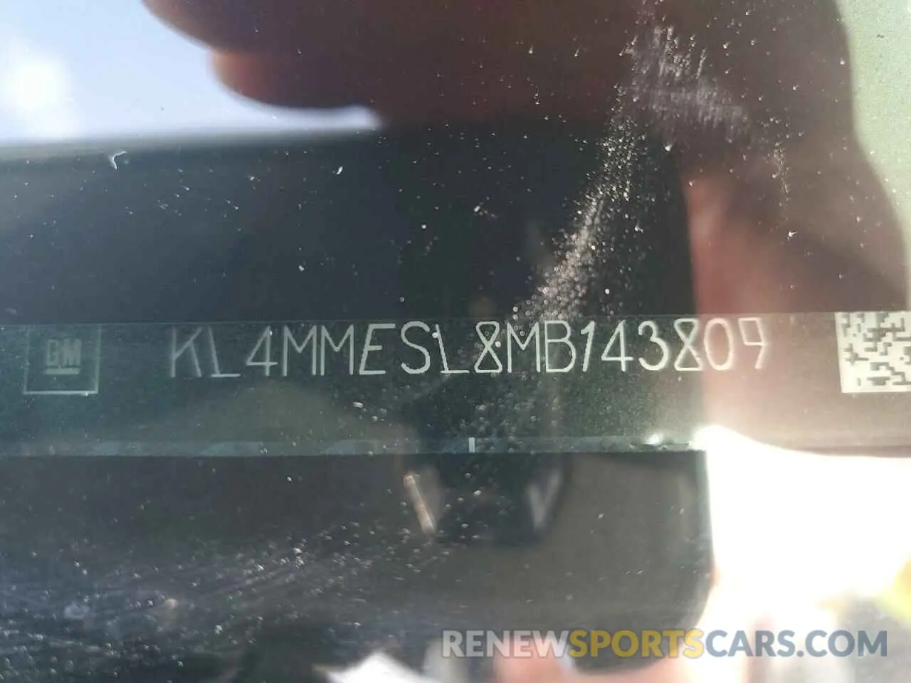 14 Photograph of a damaged car KL4MMESL8MB143809 BUICK ENCORE 2021