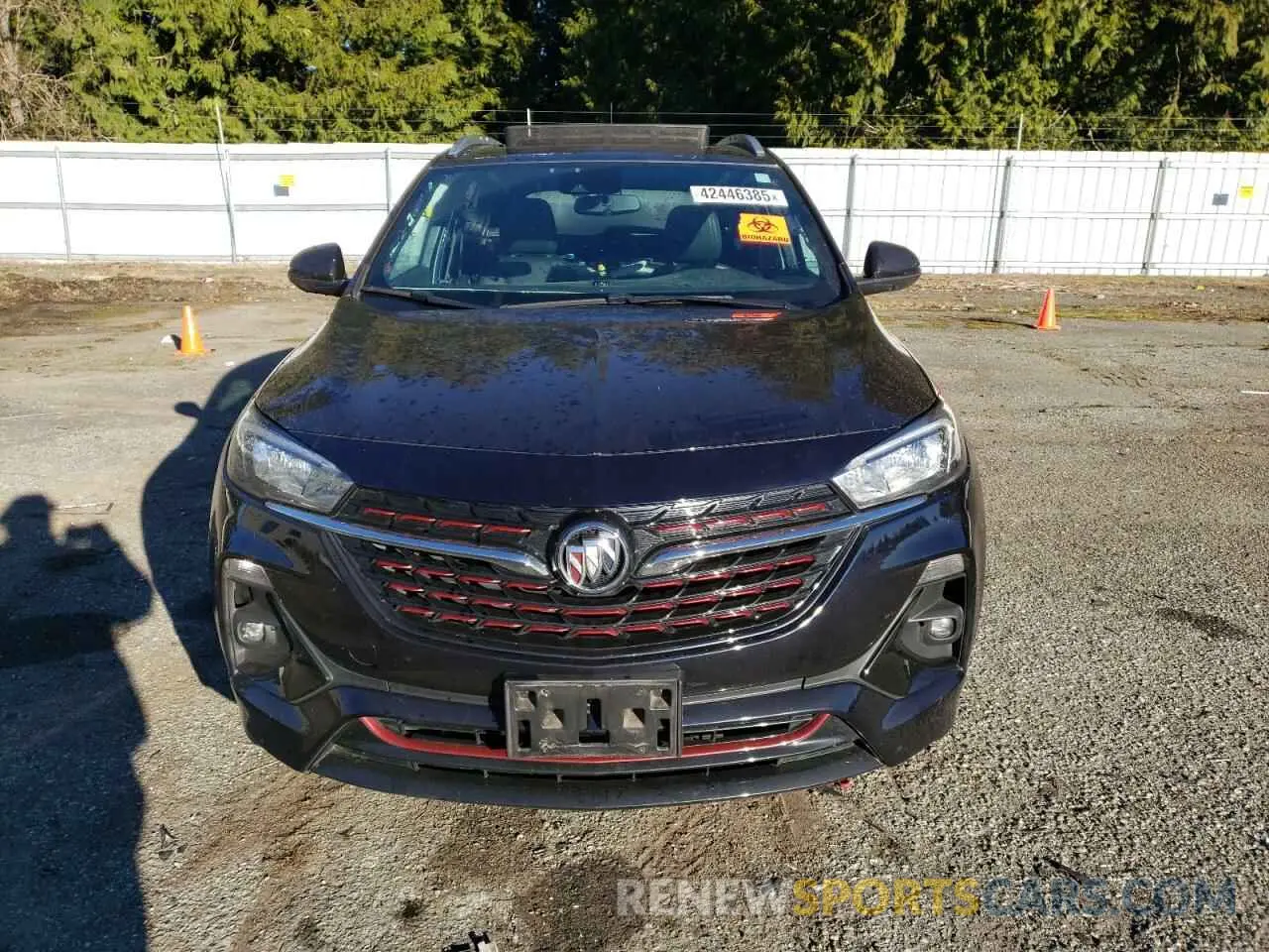 5 Photograph of a damaged car KL4MMESL9MB133144 BUICK ENCORE 2021