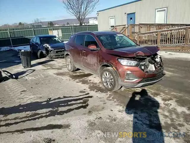 14 Photograph of a damaged car KL4MMESLXMB093236 BUICK ENCORE 2021