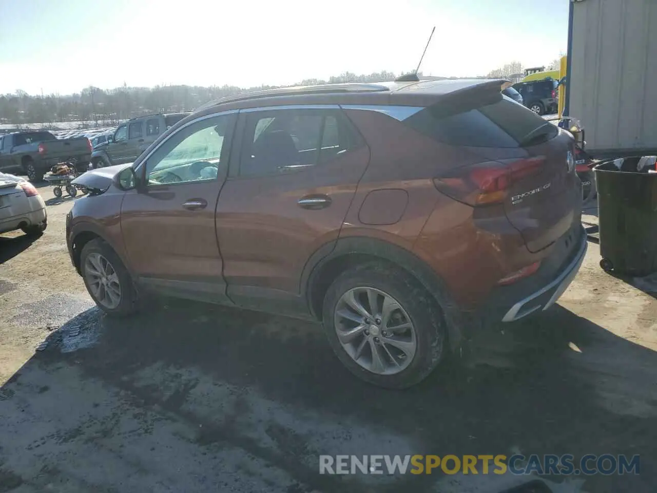2 Photograph of a damaged car KL4MMESLXMB093236 BUICK ENCORE 2021