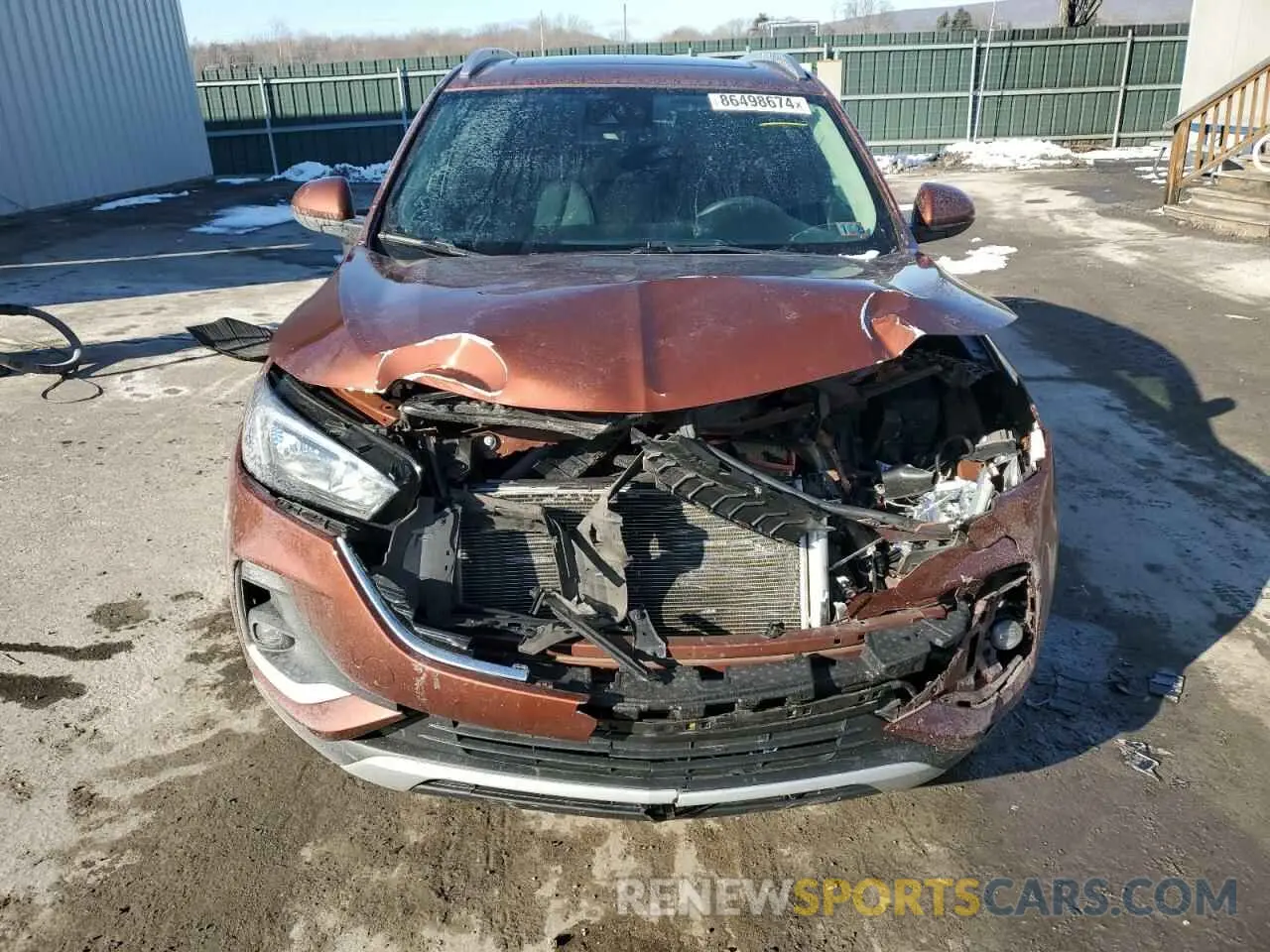 5 Photograph of a damaged car KL4MMESLXMB093236 BUICK ENCORE 2021