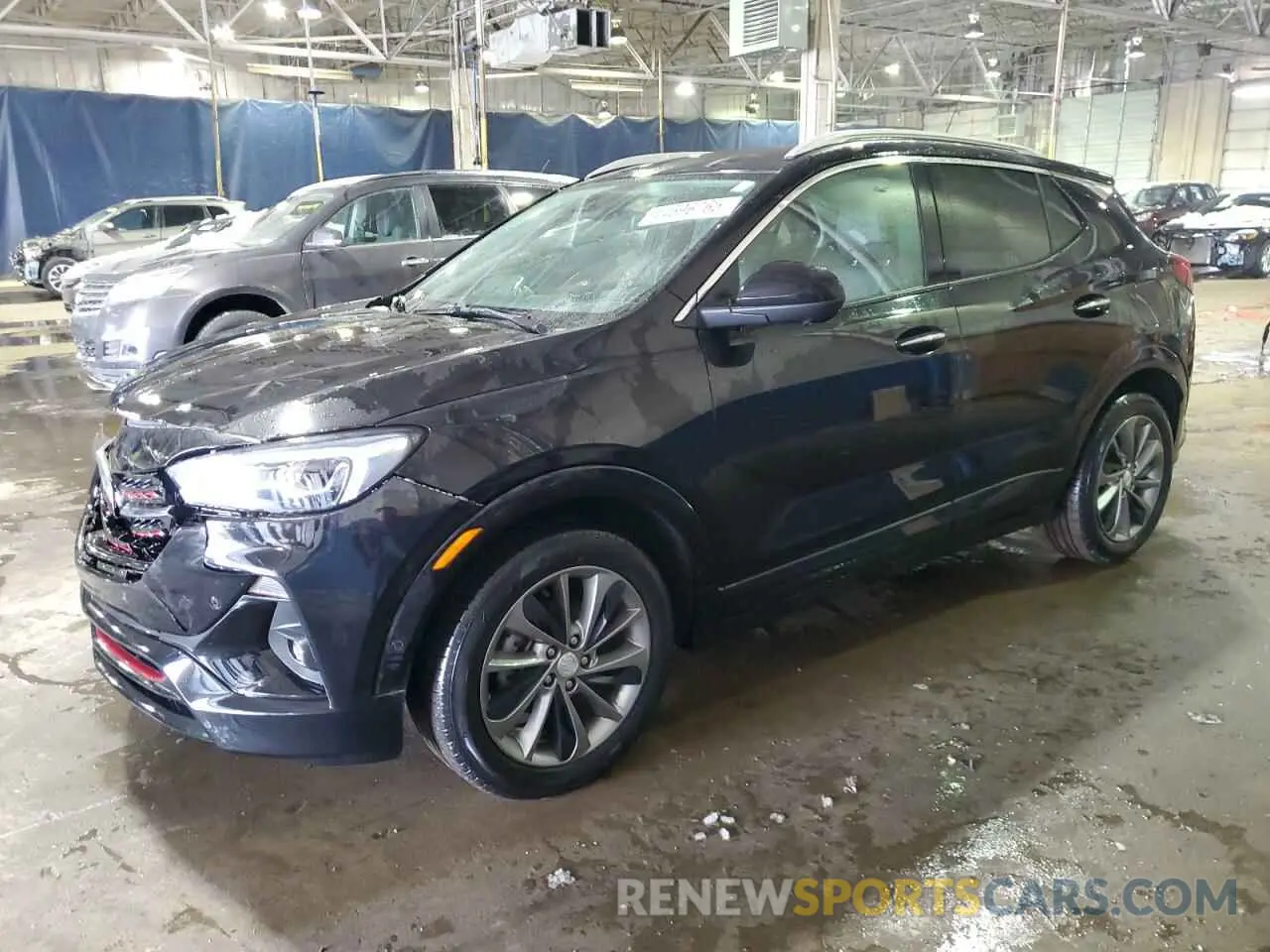 1 Photograph of a damaged car KL4MMFSL0MB089668 BUICK ENCORE 2021