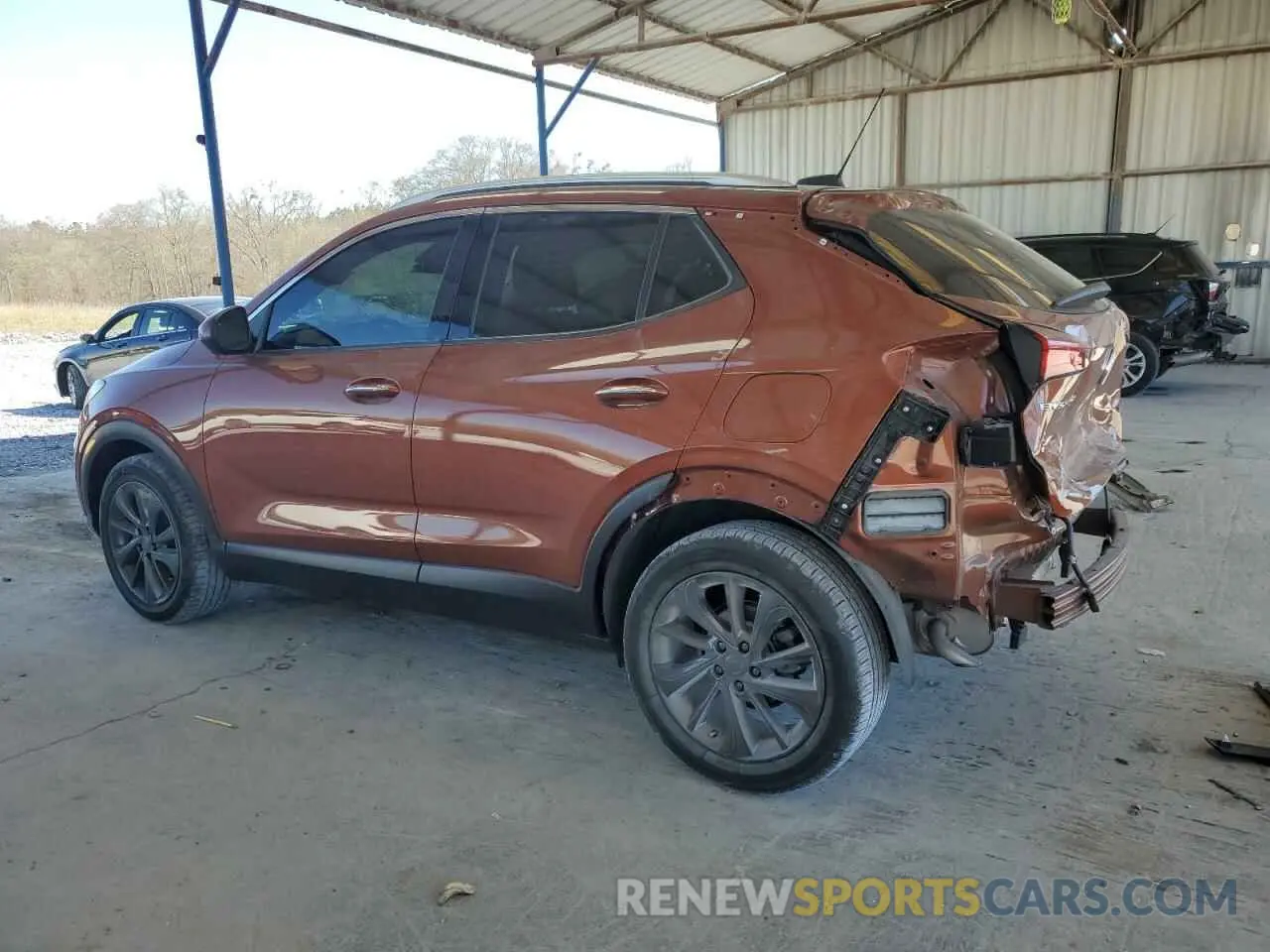 2 Photograph of a damaged car KL4MMFSL7MB133892 BUICK ENCORE 2021