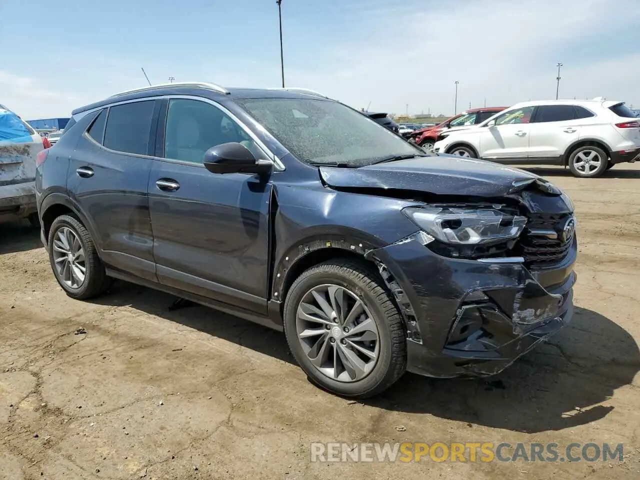 4 Photograph of a damaged car KL4MMFSL8MB083066 BUICK ENCORE 2021