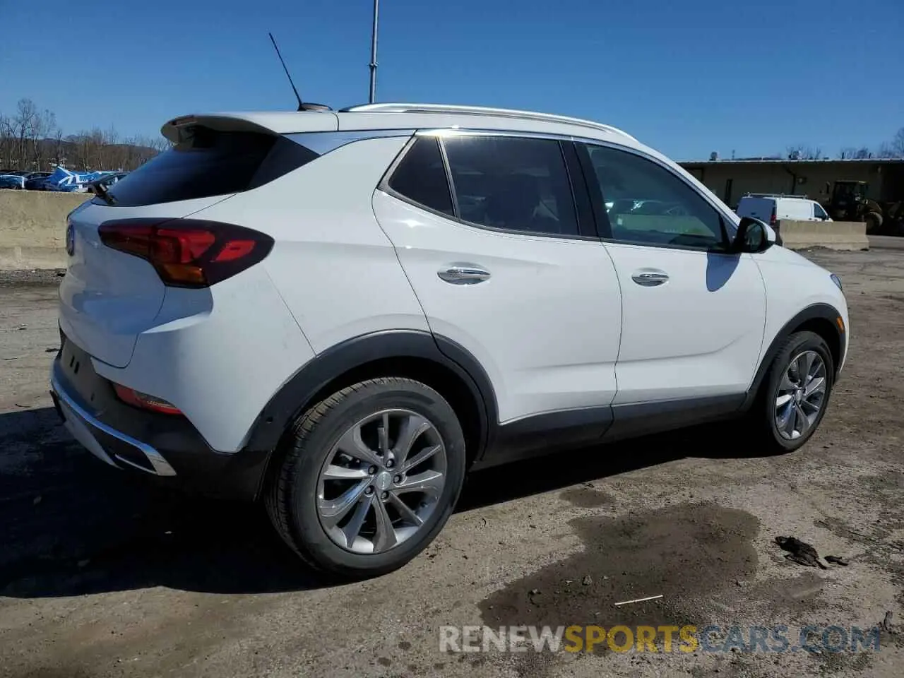 3 Photograph of a damaged car KL4MMFSLXMB173934 BUICK ENCORE 2021