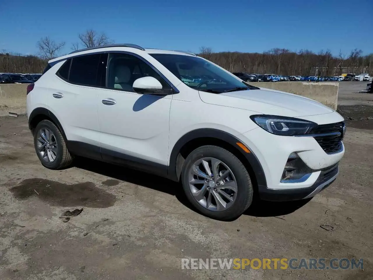 4 Photograph of a damaged car KL4MMFSLXMB173934 BUICK ENCORE 2021