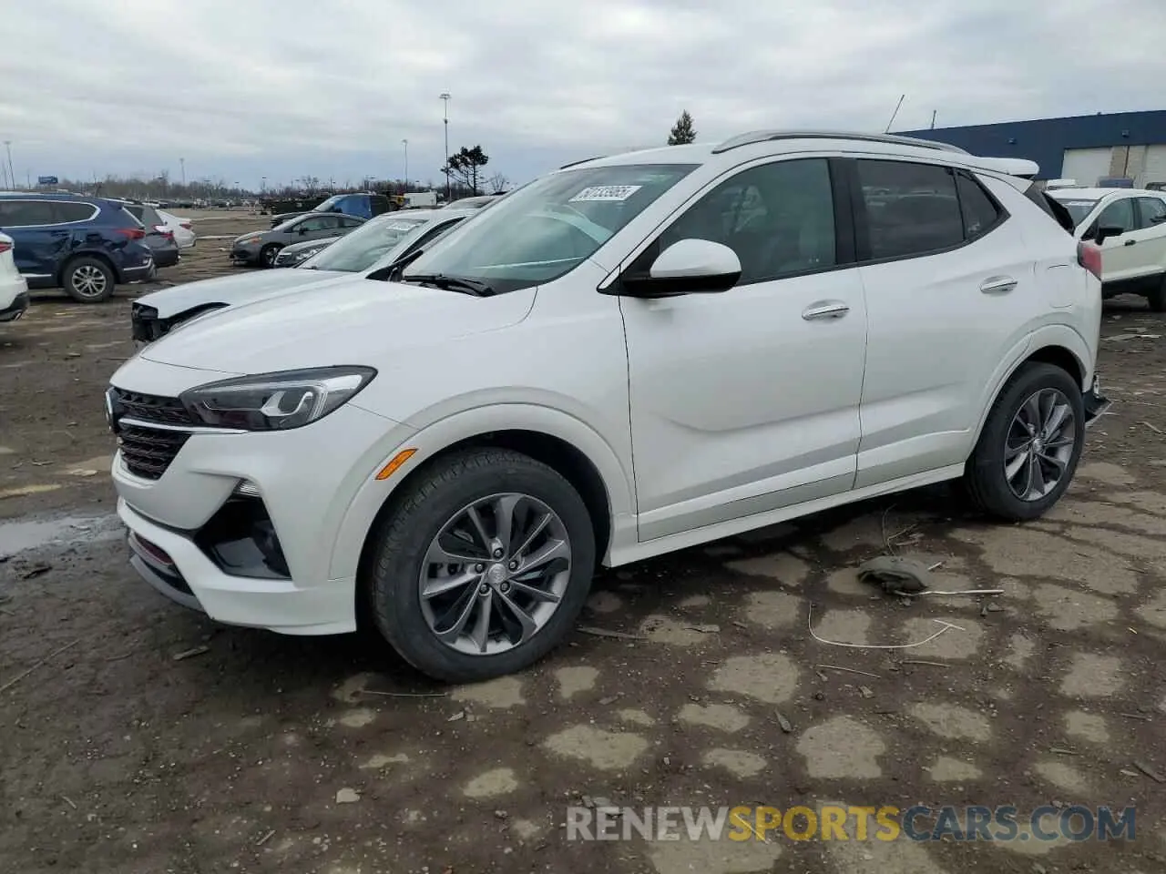 1 Photograph of a damaged car KL4MMGSL0MB112582 BUICK ENCORE 2021