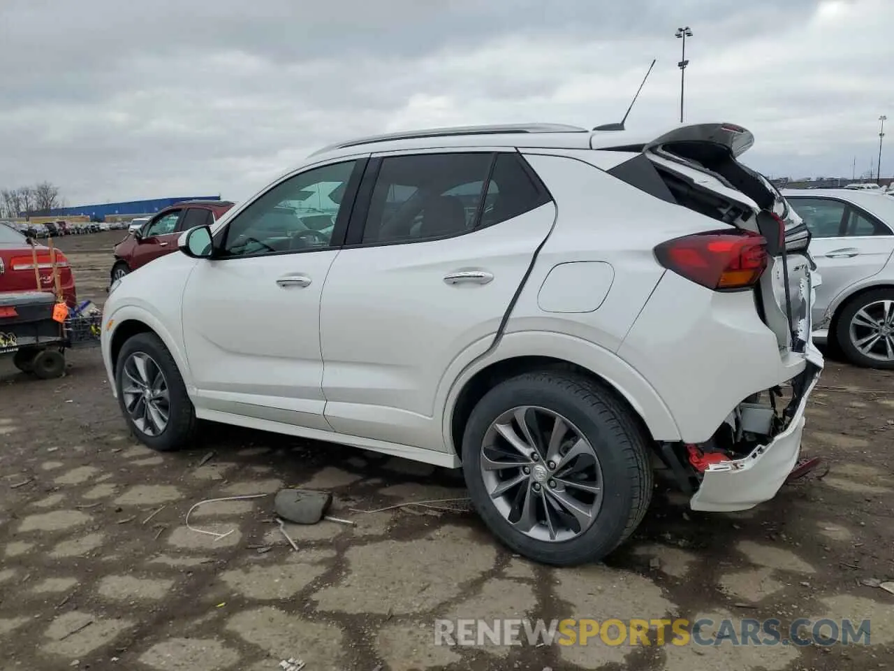 2 Photograph of a damaged car KL4MMGSL0MB112582 BUICK ENCORE 2021