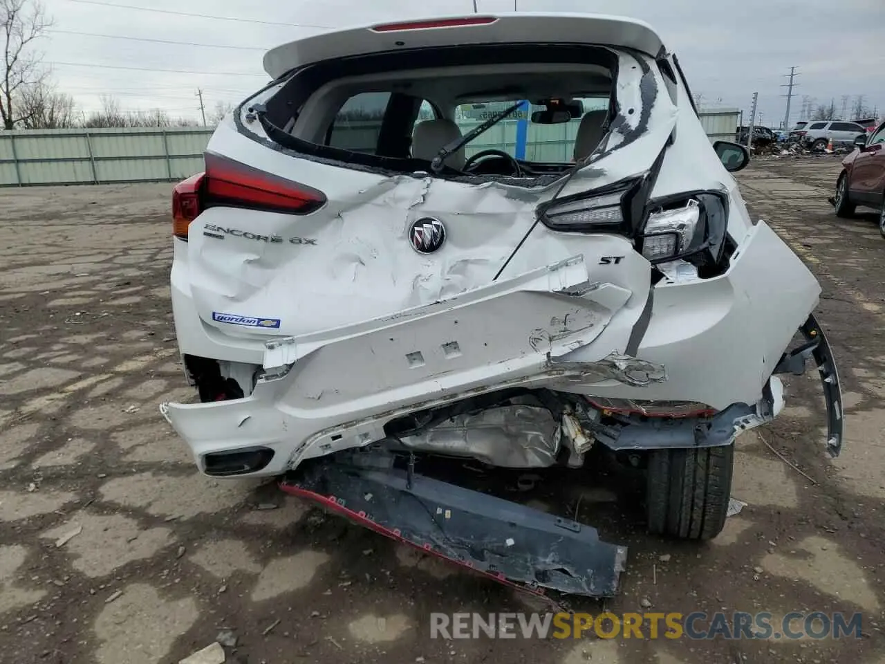 6 Photograph of a damaged car KL4MMGSL0MB112582 BUICK ENCORE 2021