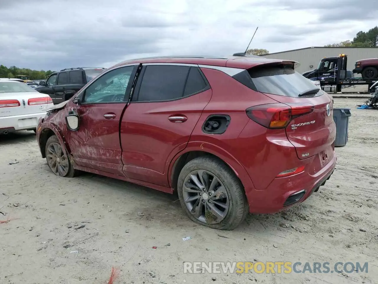2 Photograph of a damaged car KL4MMGSL6MB126437 BUICK ENCORE 2021