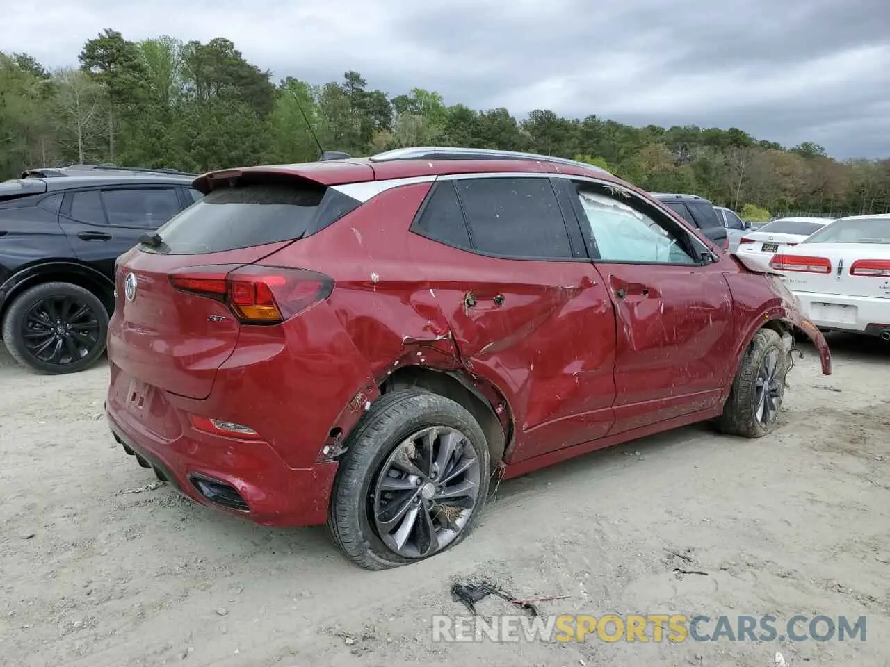 3 Photograph of a damaged car KL4MMGSL6MB126437 BUICK ENCORE 2021