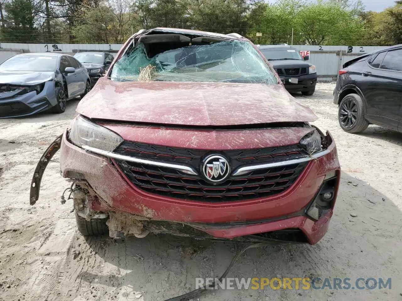 5 Photograph of a damaged car KL4MMGSL6MB126437 BUICK ENCORE 2021