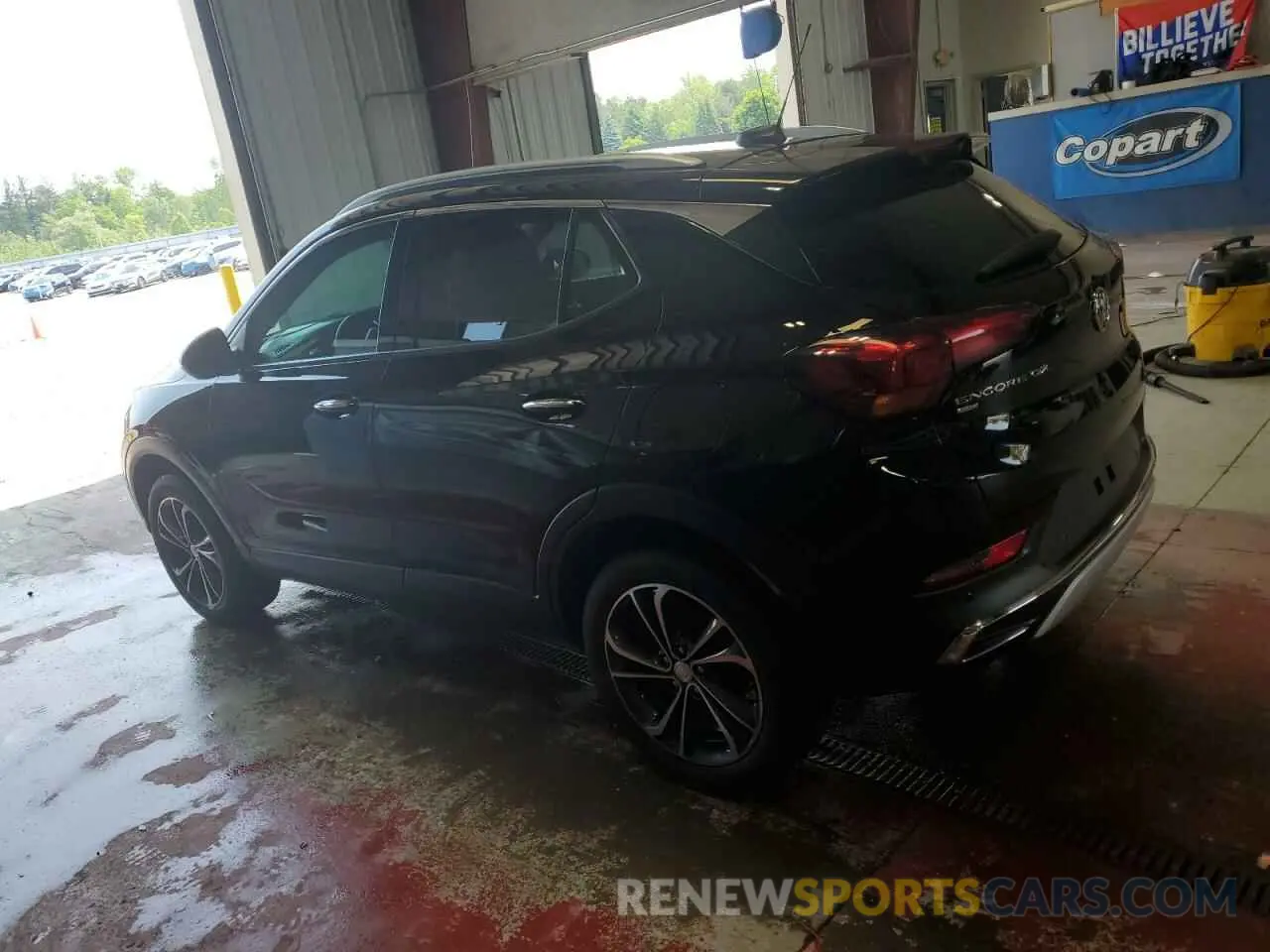 2 Photograph of a damaged car KL4MMGSL9MB182081 BUICK ENCORE 2021