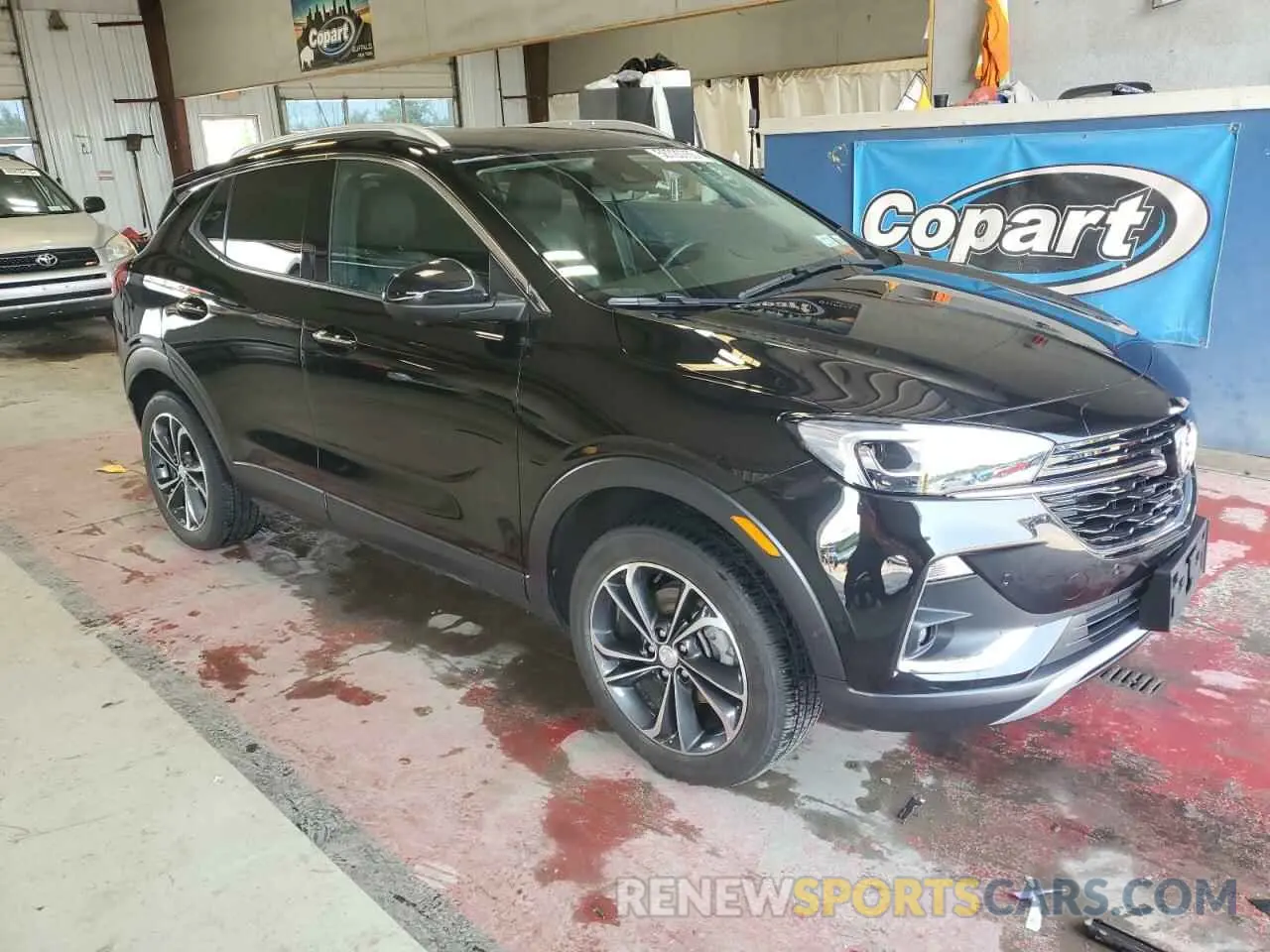 4 Photograph of a damaged car KL4MMGSL9MB182081 BUICK ENCORE 2021