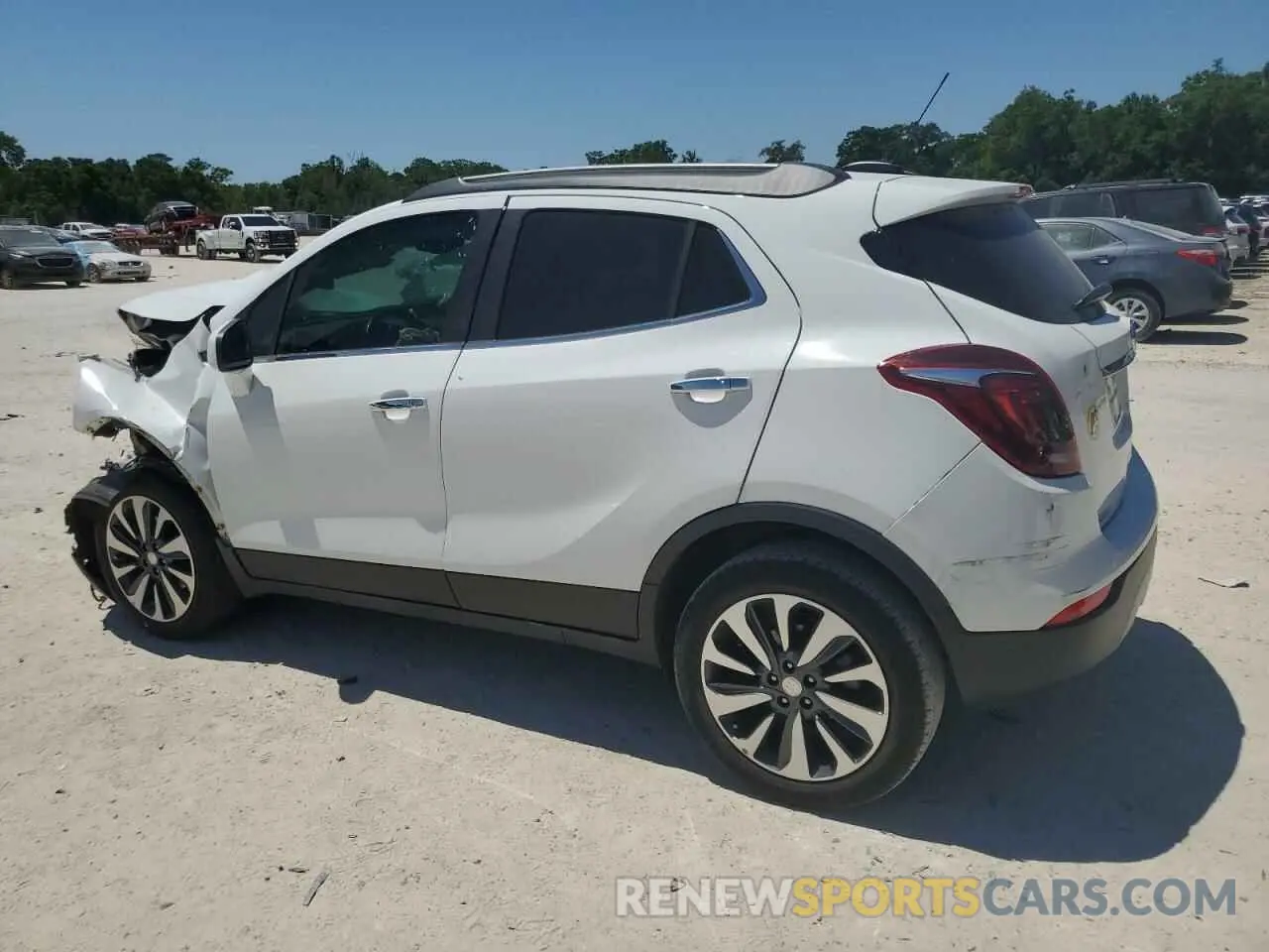 2 Photograph of a damaged car KL4CJASM3NB553523 BUICK ENCORE 2022
