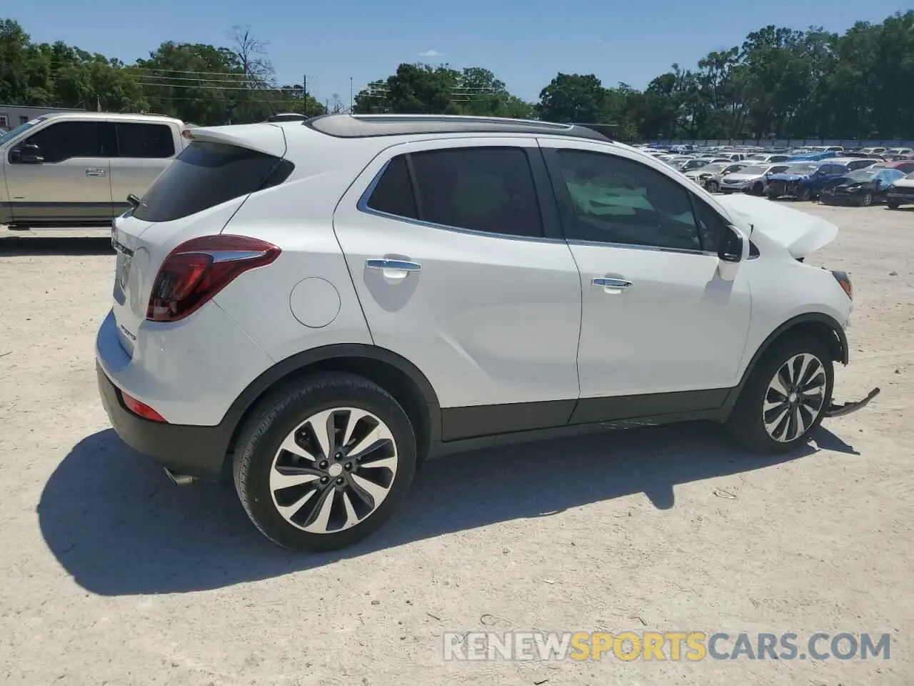 3 Photograph of a damaged car KL4CJASM3NB553523 BUICK ENCORE 2022