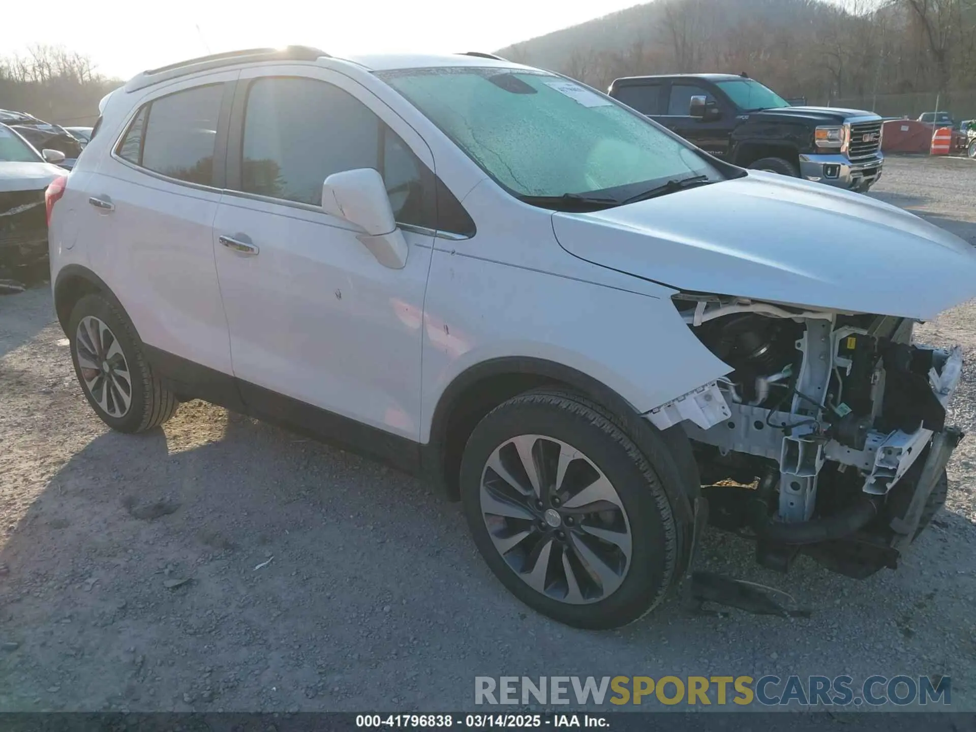 1 Photograph of a damaged car KL4CJASM4NB551876 BUICK ENCORE 2022