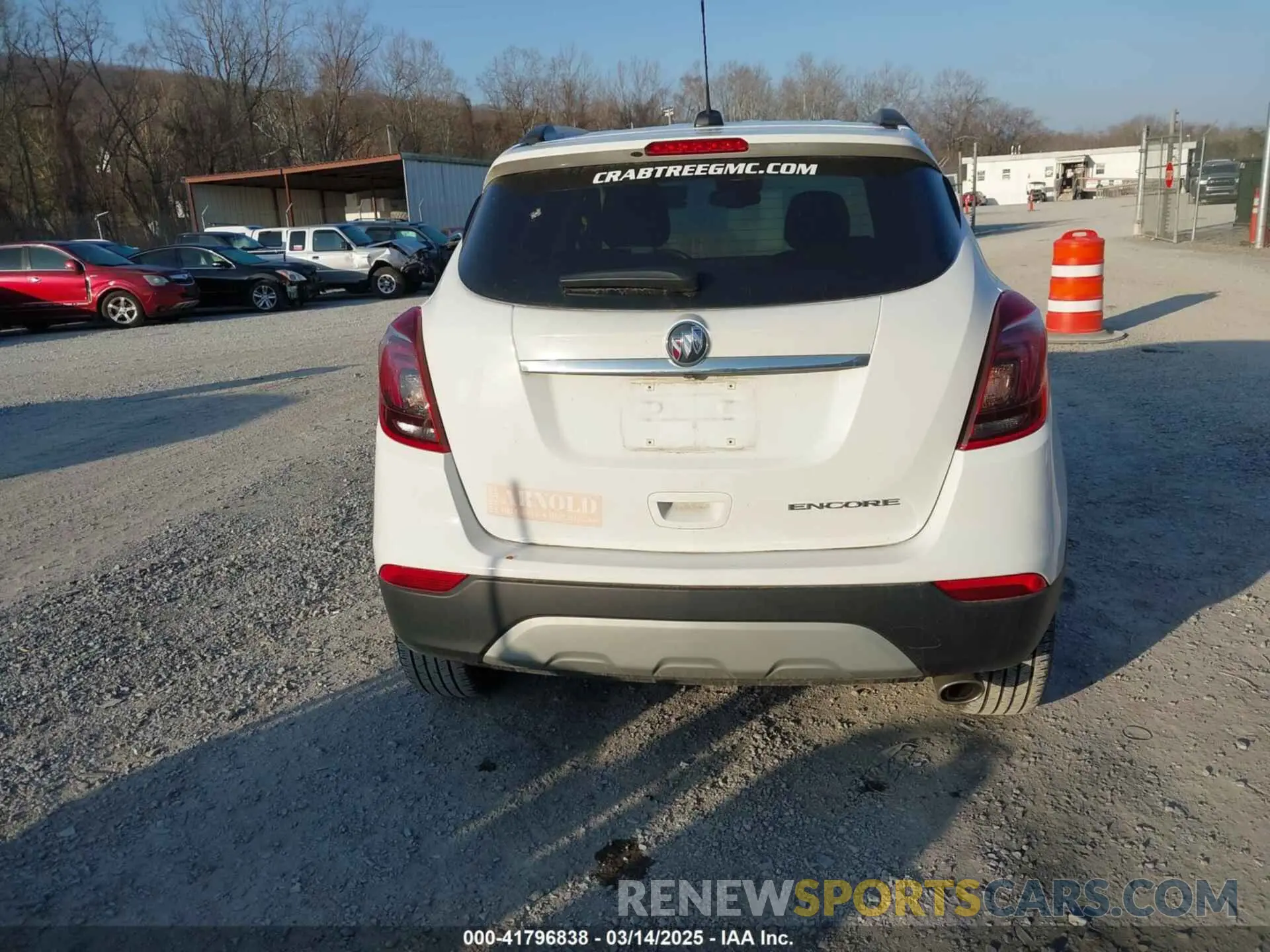17 Photograph of a damaged car KL4CJASM4NB551876 BUICK ENCORE 2022