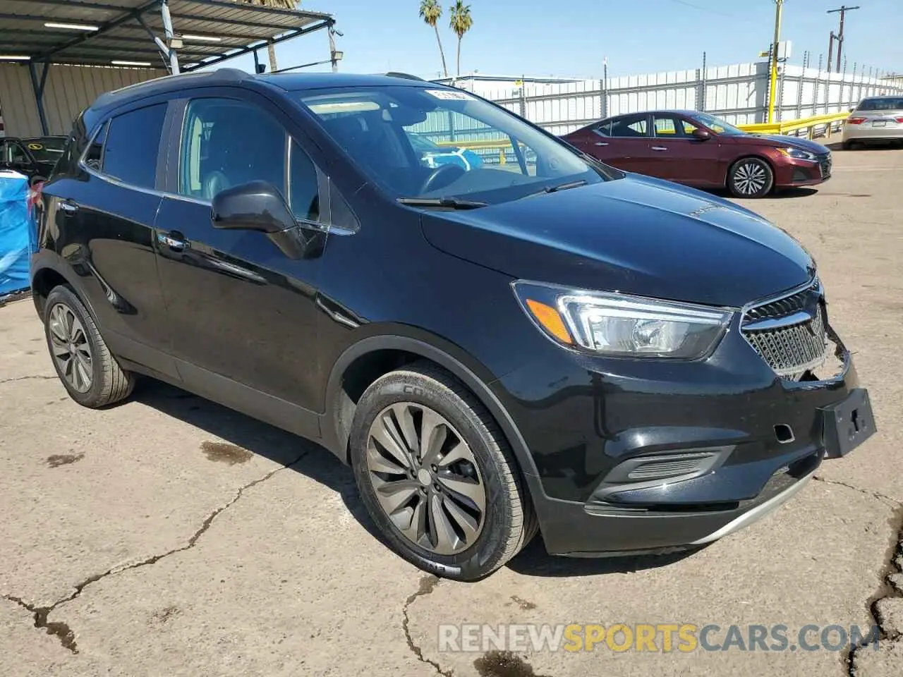 4 Photograph of a damaged car KL4CJASM6NB521200 BUICK ENCORE 2022