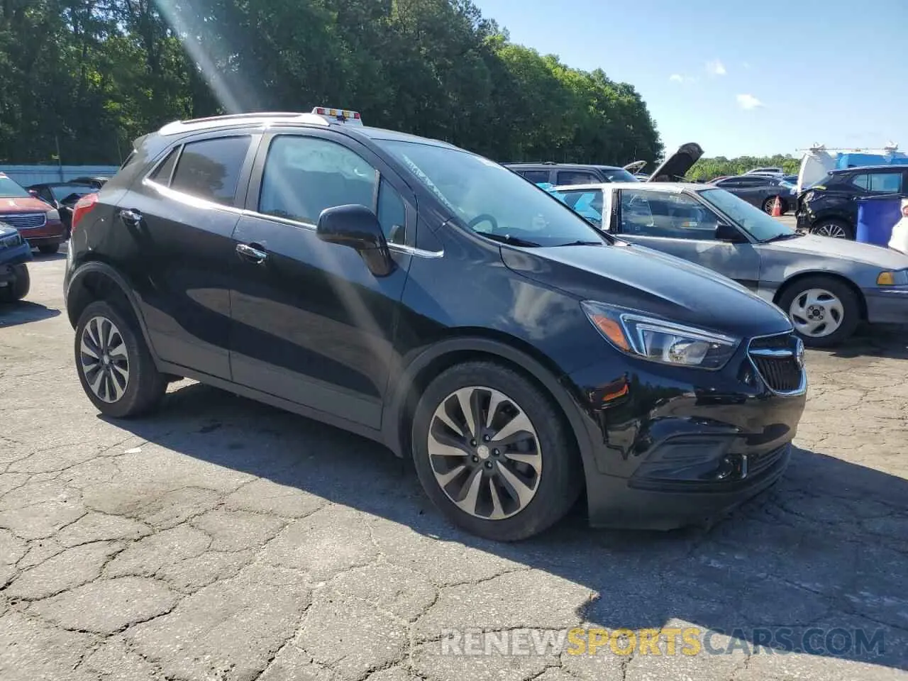 4 Photograph of a damaged car KL4CJASM6NB523349 BUICK ENCORE 2022