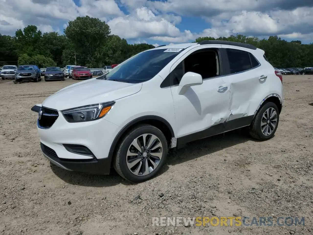 1 Photograph of a damaged car KL4CJASM6NB531502 BUICK ENCORE 2022