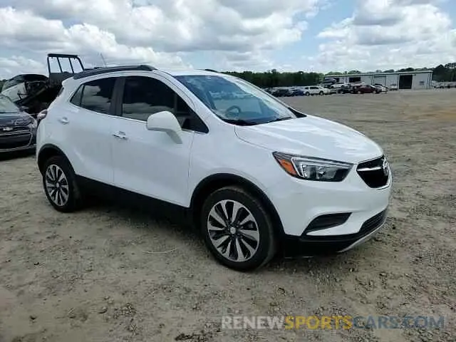 14 Photograph of a damaged car KL4CJASM6NB531502 BUICK ENCORE 2022