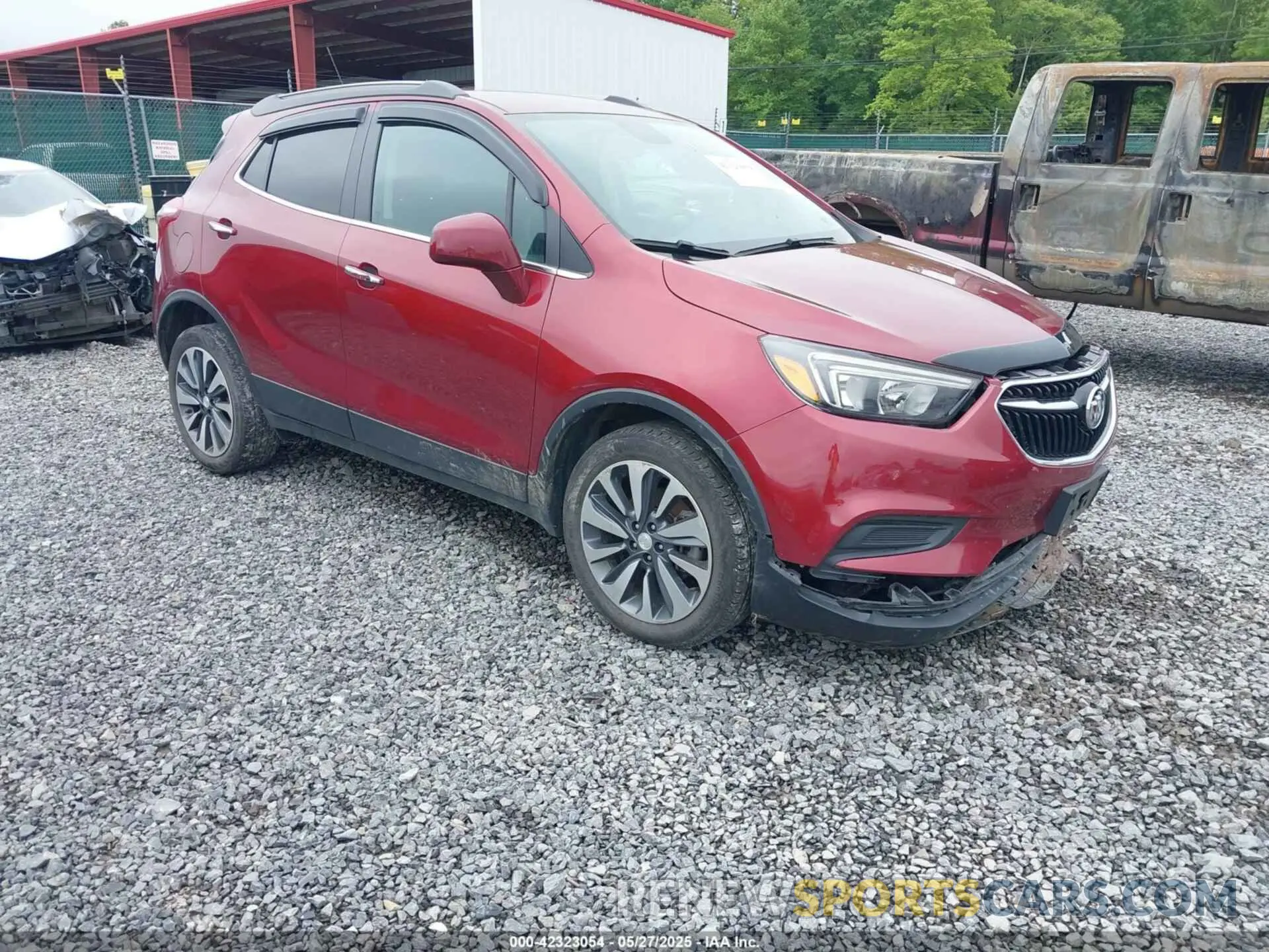 1 Photograph of a damaged car KL4CJASM6NB556805 BUICK ENCORE 2022