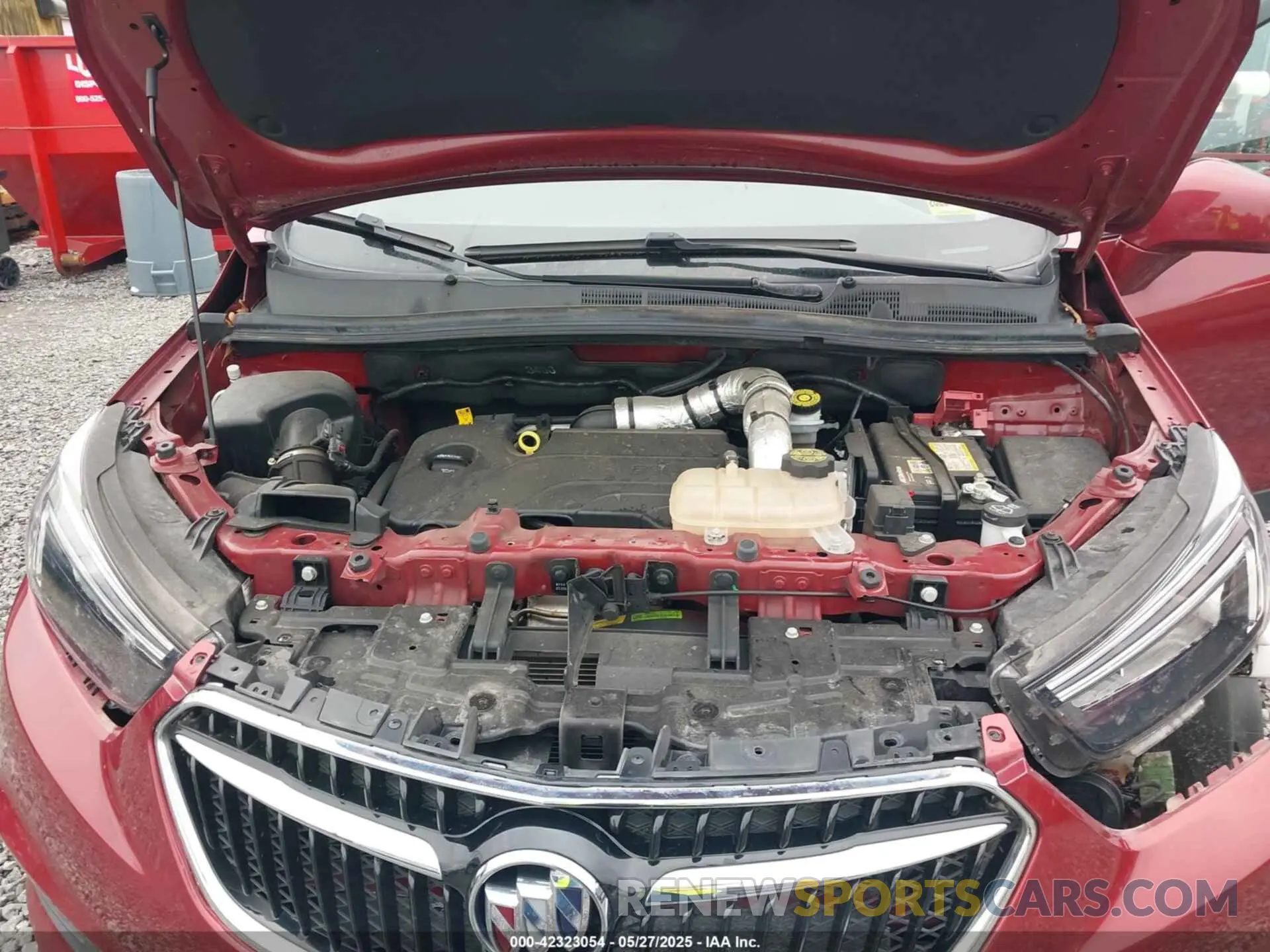 10 Photograph of a damaged car KL4CJASM6NB556805 BUICK ENCORE 2022