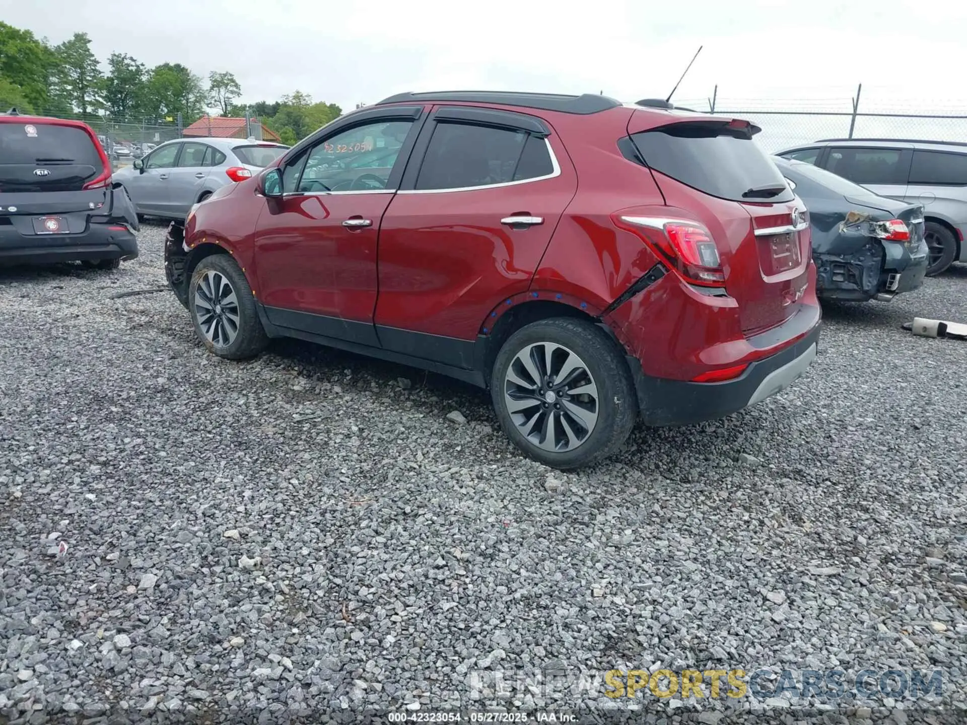 3 Photograph of a damaged car KL4CJASM6NB556805 BUICK ENCORE 2022