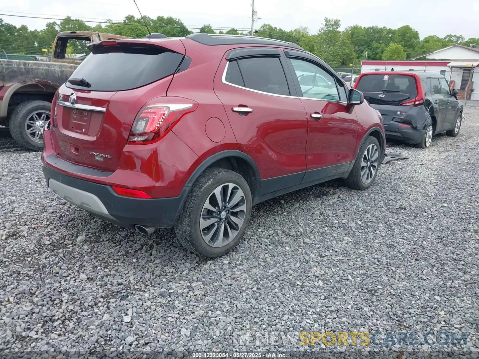 4 Photograph of a damaged car KL4CJASM6NB556805 BUICK ENCORE 2022