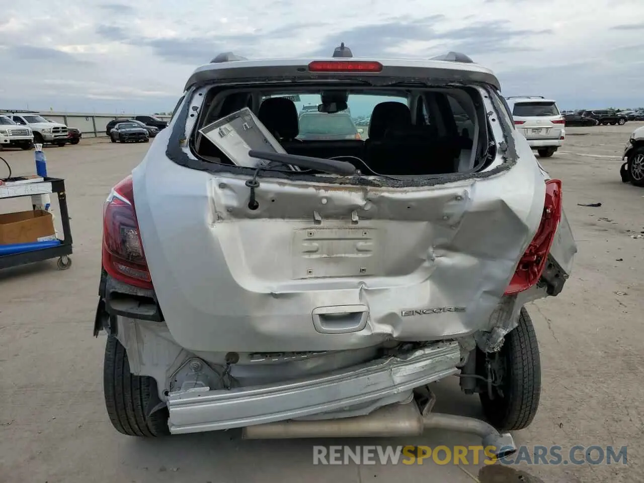 6 Photograph of a damaged car KL4CJASM7NB555534 BUICK ENCORE 2022