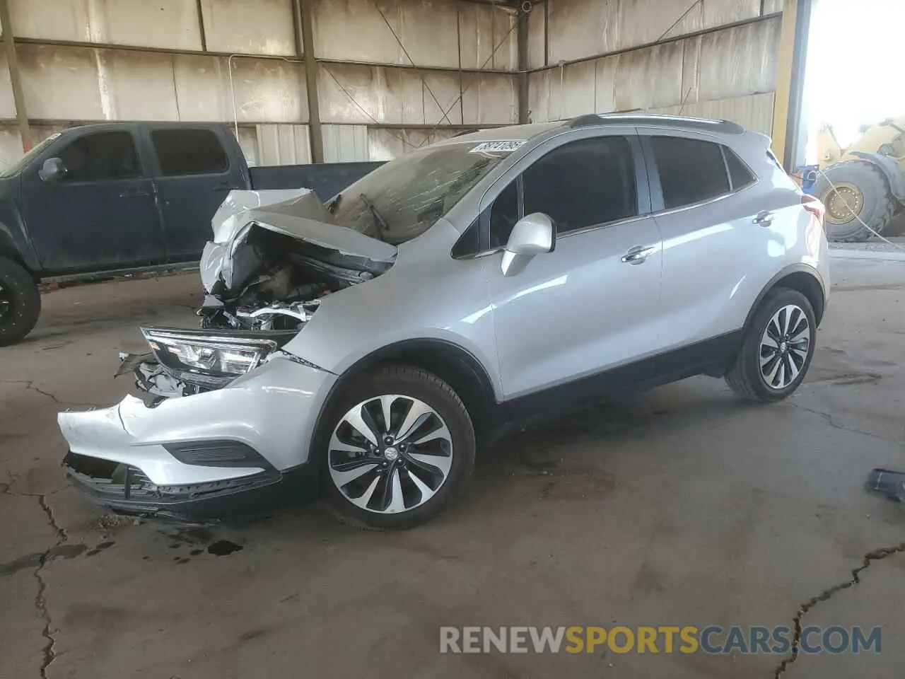 1 Photograph of a damaged car KL4CJASMXNB548478 BUICK ENCORE 2022