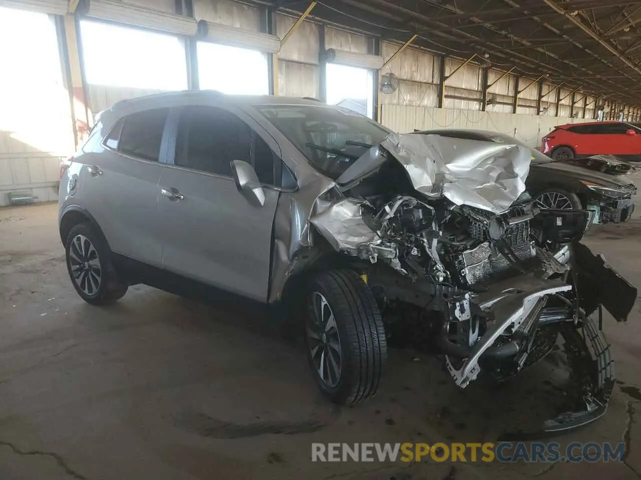 4 Photograph of a damaged car KL4CJASMXNB548478 BUICK ENCORE 2022