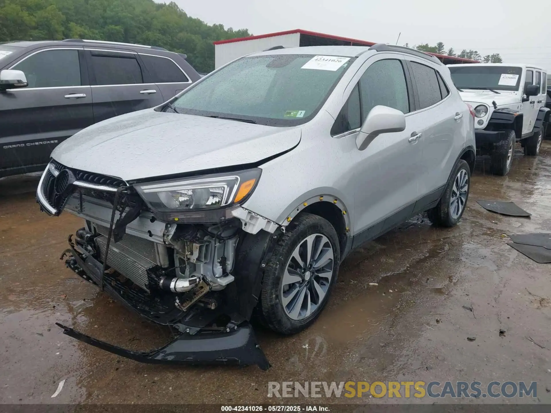 2 Photograph of a damaged car KL4CJESM0NB505887 BUICK ENCORE 2022