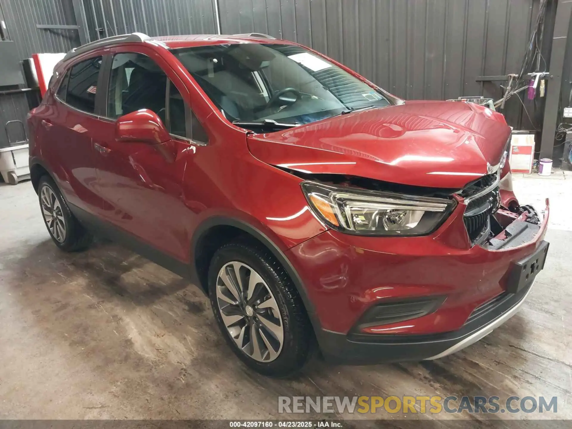 1 Photograph of a damaged car KL4CJESM0NB569556 BUICK ENCORE 2022
