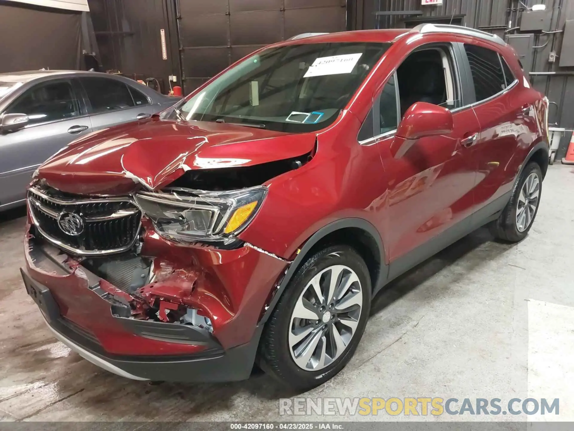 2 Photograph of a damaged car KL4CJESM0NB569556 BUICK ENCORE 2022