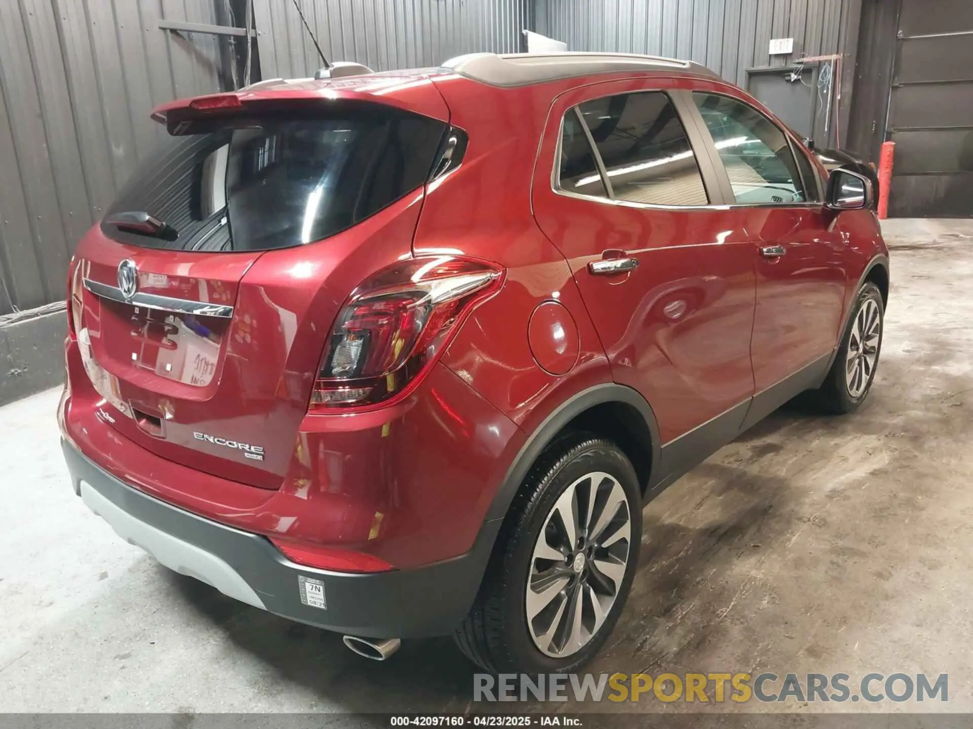 4 Photograph of a damaged car KL4CJESM0NB569556 BUICK ENCORE 2022