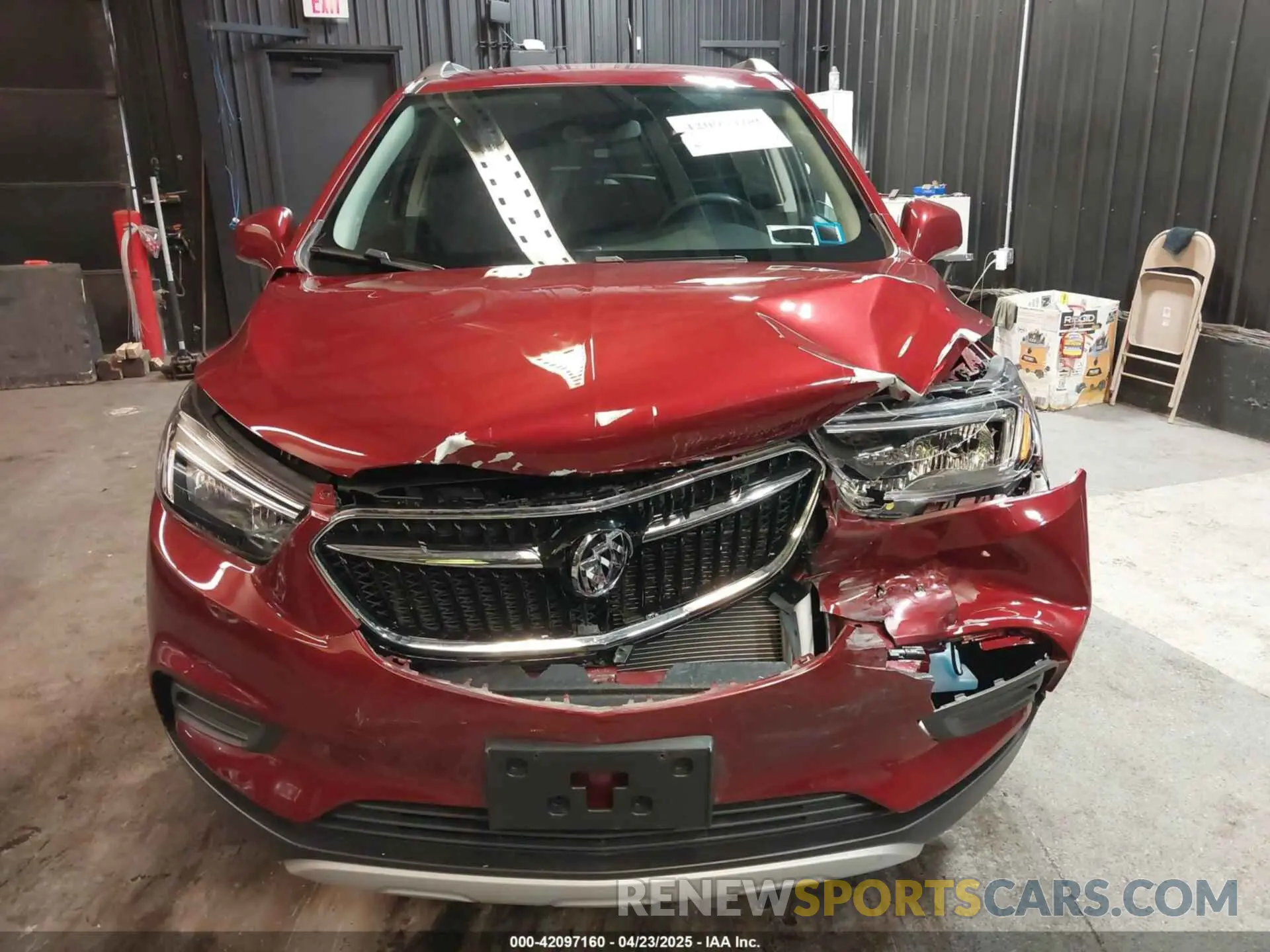 6 Photograph of a damaged car KL4CJESM0NB569556 BUICK ENCORE 2022