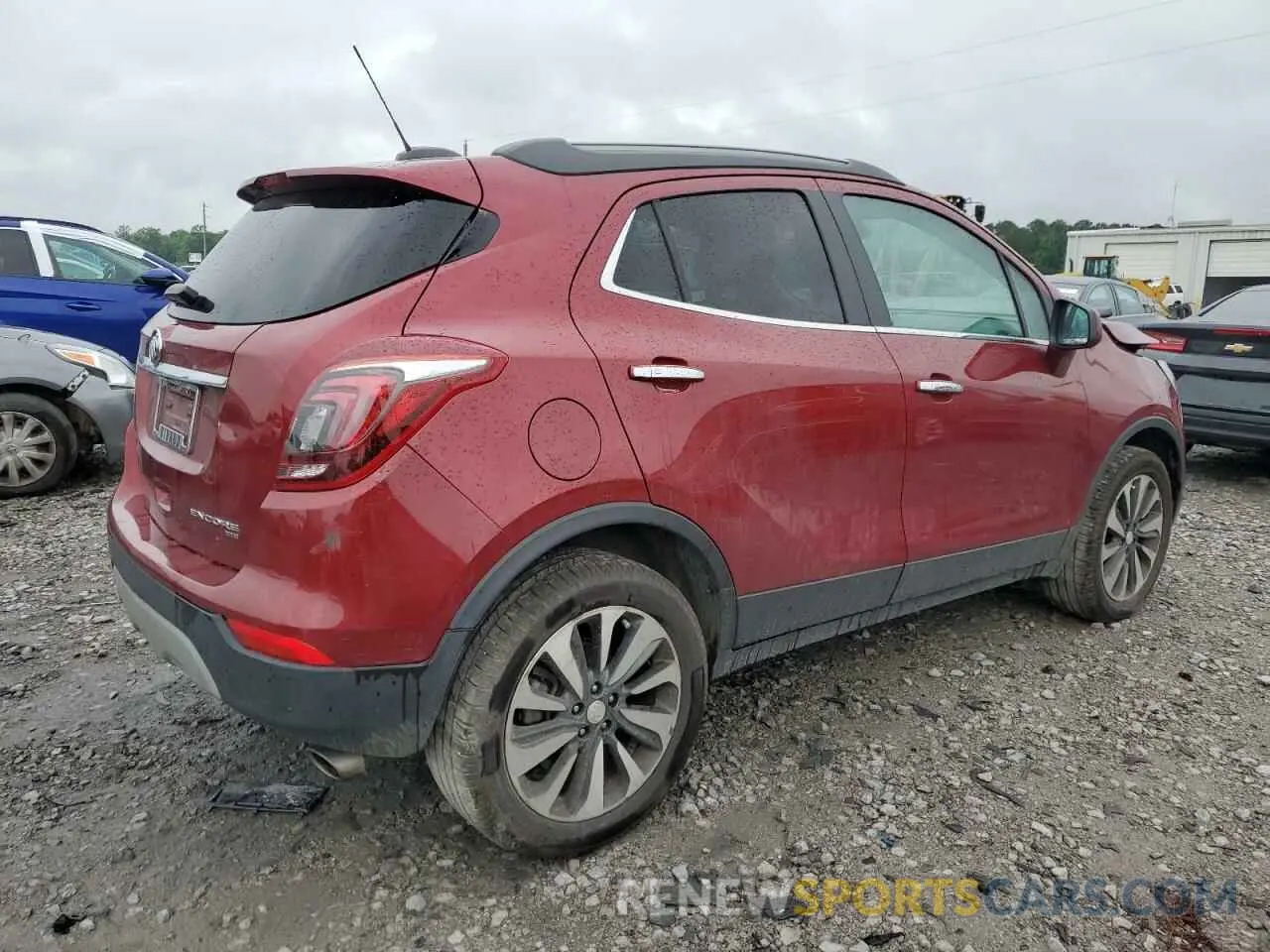 3 Photograph of a damaged car KL4CJESM1NB514405 BUICK ENCORE 2022