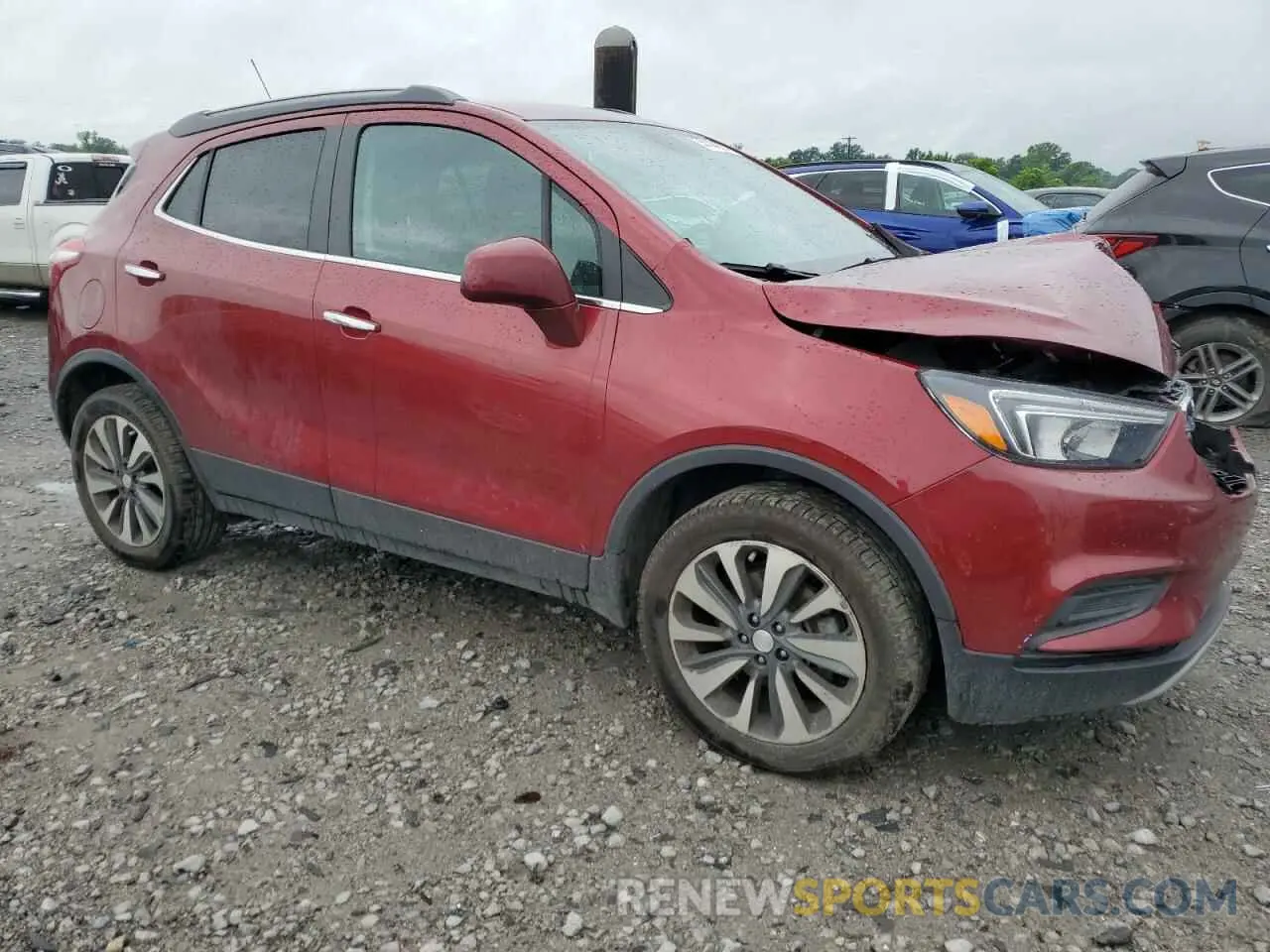 4 Photograph of a damaged car KL4CJESM1NB514405 BUICK ENCORE 2022