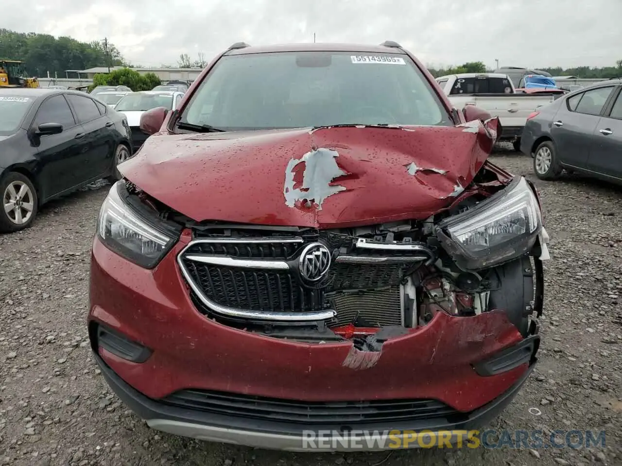 5 Photograph of a damaged car KL4CJESM1NB514405 BUICK ENCORE 2022