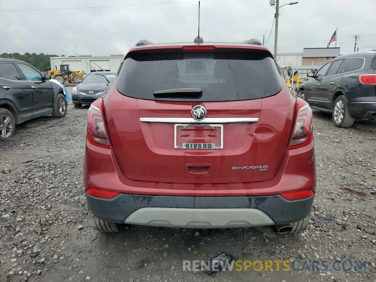 6 Photograph of a damaged car KL4CJESM1NB514405 BUICK ENCORE 2022