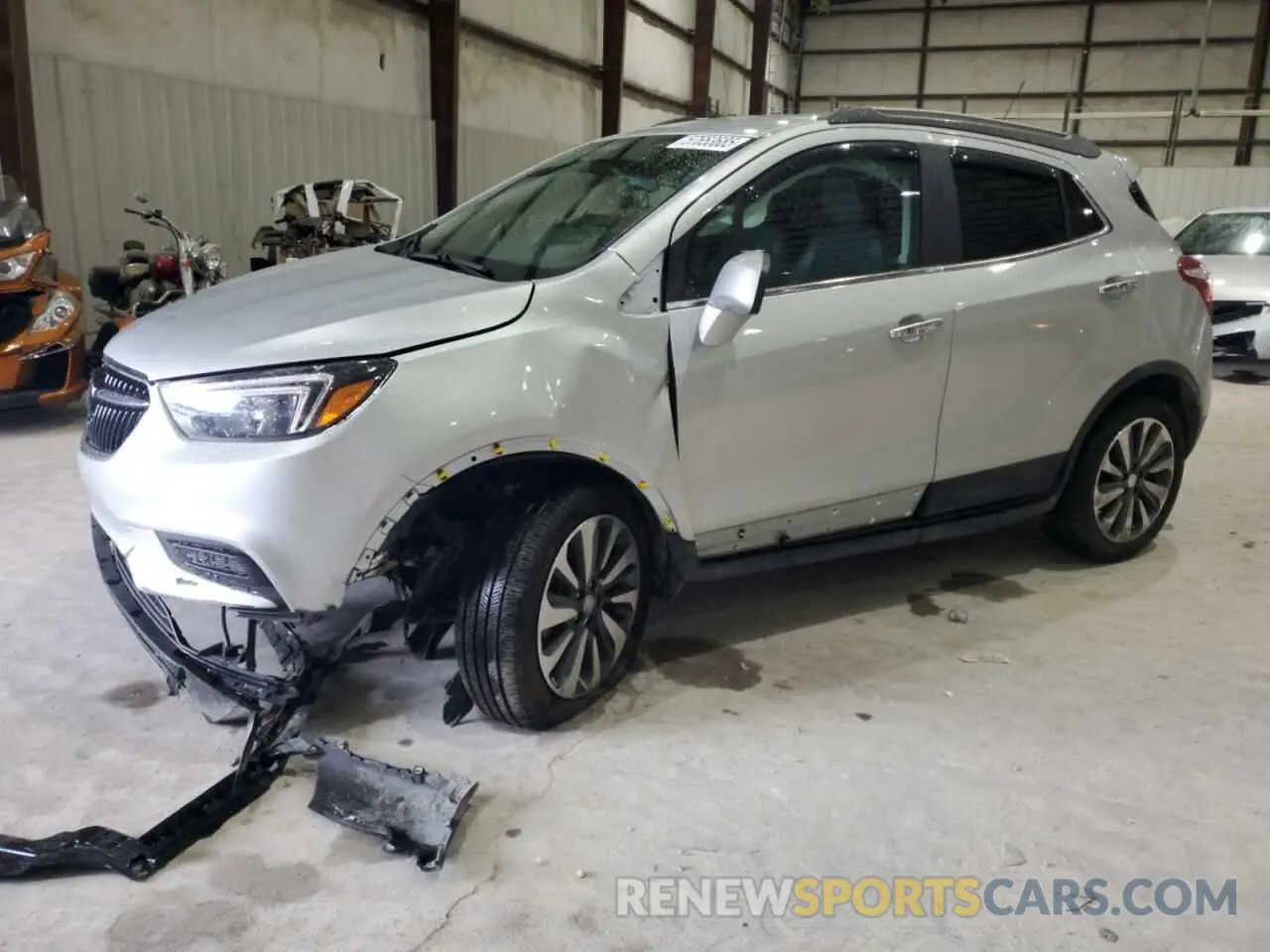 1 Photograph of a damaged car KL4CJESM1NB555259 BUICK ENCORE 2022