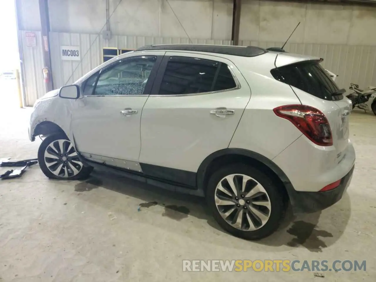 2 Photograph of a damaged car KL4CJESM1NB555259 BUICK ENCORE 2022