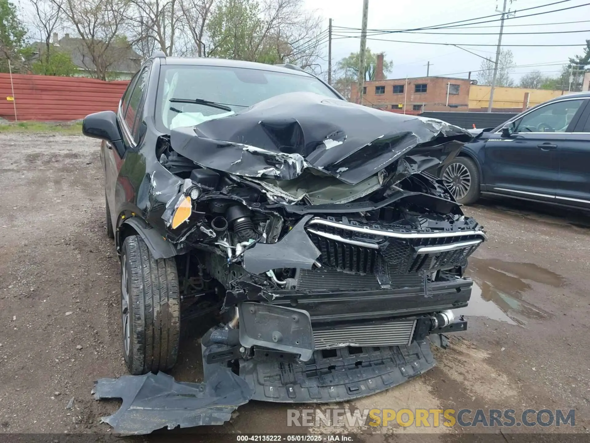 17 Photograph of a damaged car KL4CJESM1NB555813 BUICK ENCORE 2022