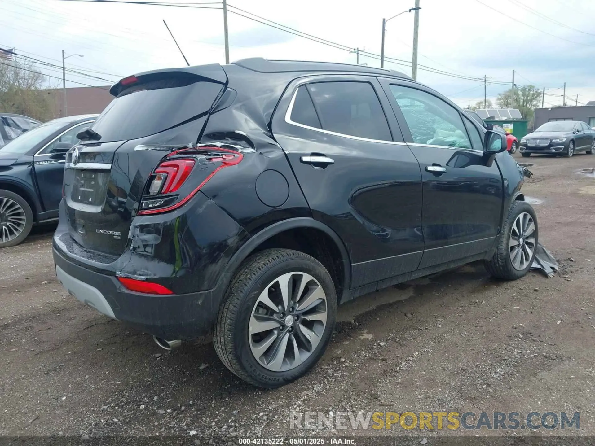 4 Photograph of a damaged car KL4CJESM1NB555813 BUICK ENCORE 2022