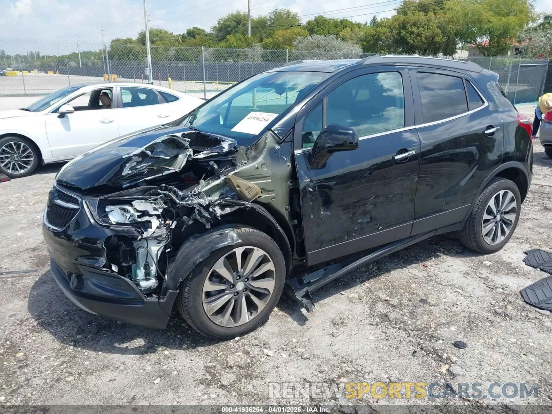 2 Photograph of a damaged car KL4CJESM2NB506555 BUICK ENCORE 2022