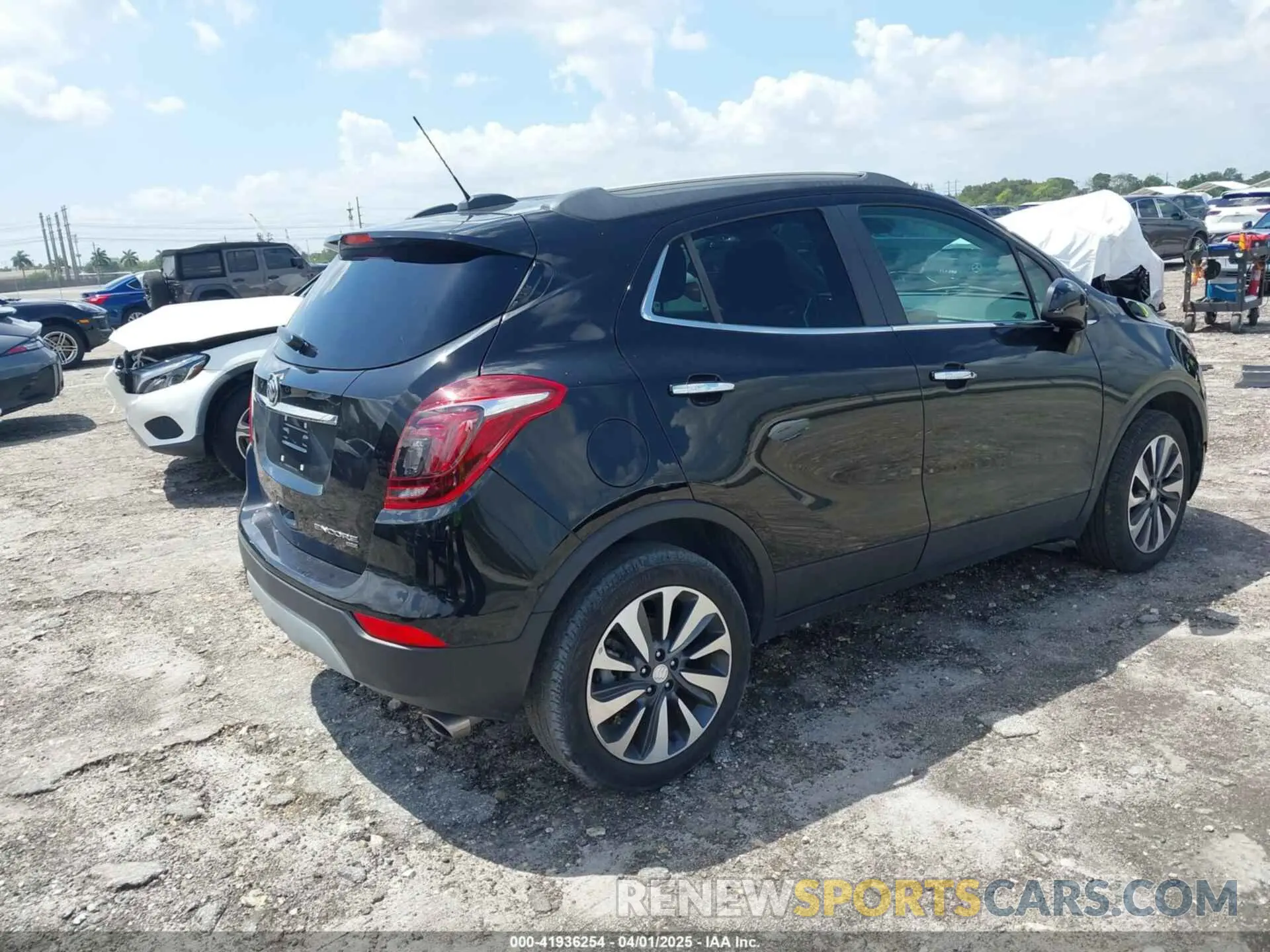 4 Photograph of a damaged car KL4CJESM2NB506555 BUICK ENCORE 2022